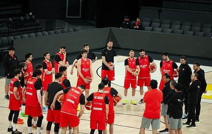 "A Milli Basketbol Takımı, Sırbistan Maçı Öncesi Son Hazırlıklarını Tamamladı"